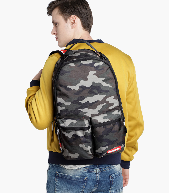 Unisex Multicoloured Graphic Backpack-2