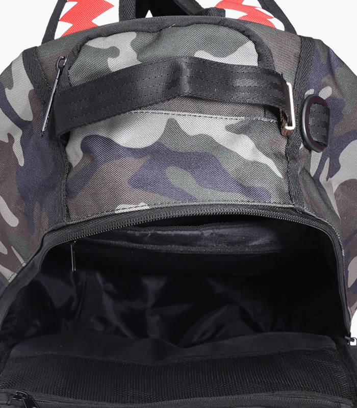 Unisex Multicoloured Graphic Backpack-4